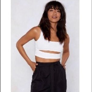 Nasty gal crop top